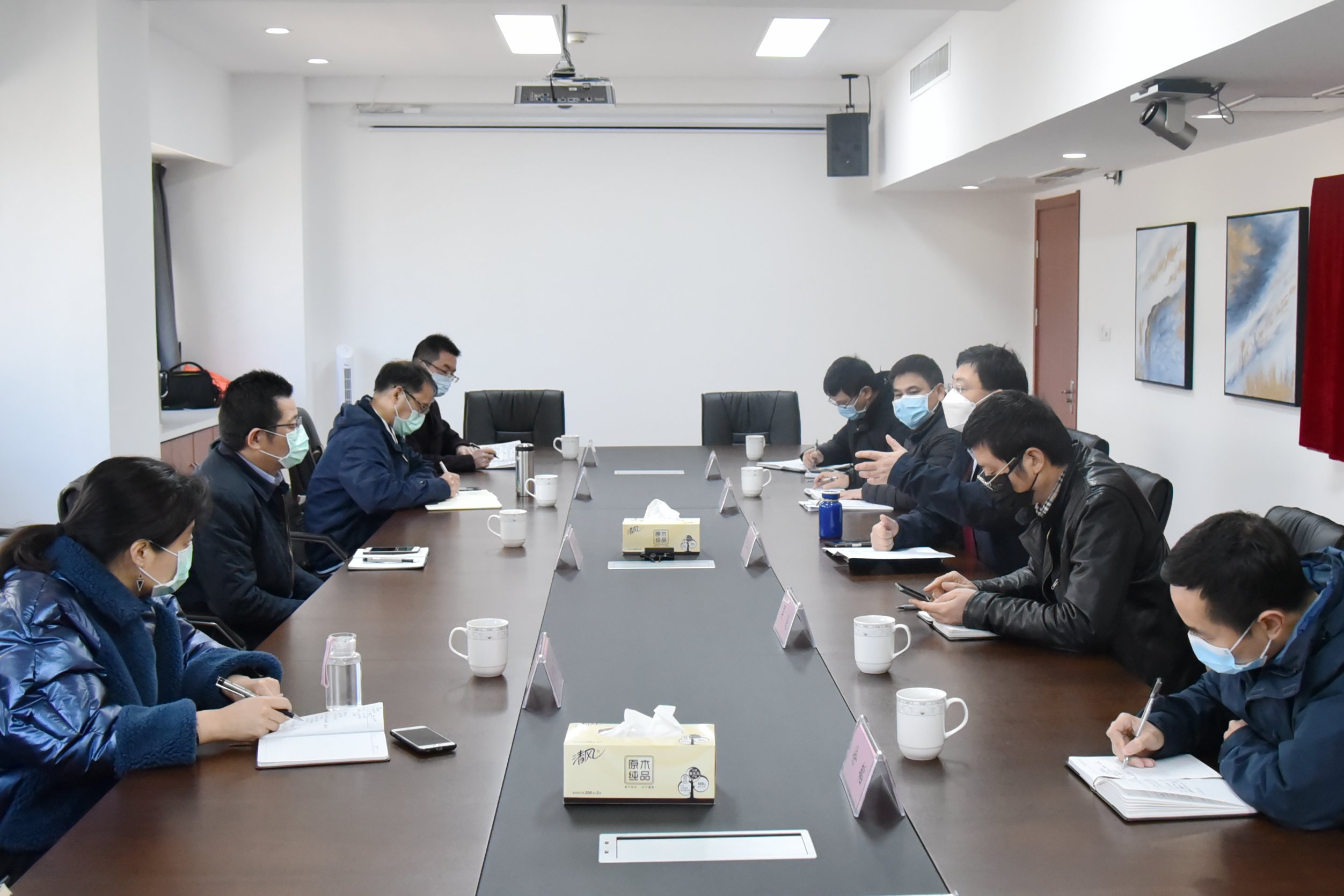 兴合集团赵有国副总裁一行调研开云（中国）官方疫情防控工作