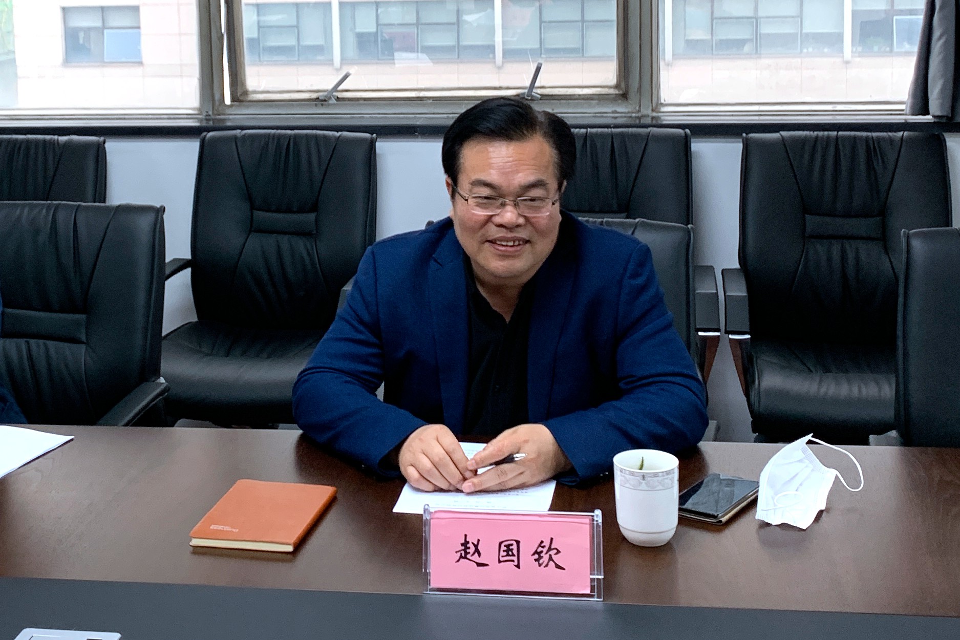杭州市农业农村局赵国钦局长到访开云（中国）官方开展三服务
