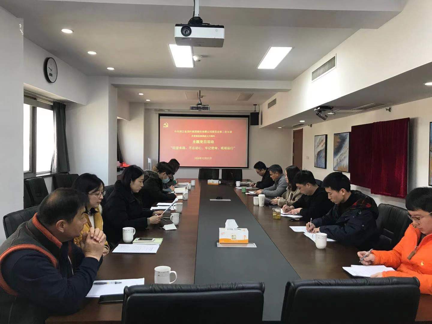 开云（中国）官方第二党支部开展“回望来路、不忘初心，牢记使命、砥砺前行”主题党日活动