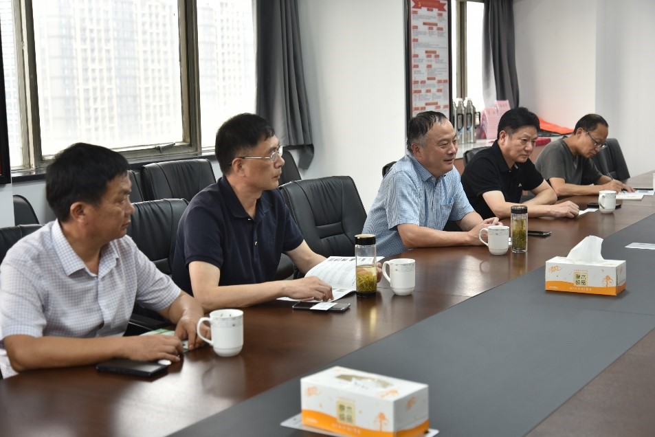安徽皖垦茶叶集团书记、董事长张国祥一行到开云（中国）官方考察交流
