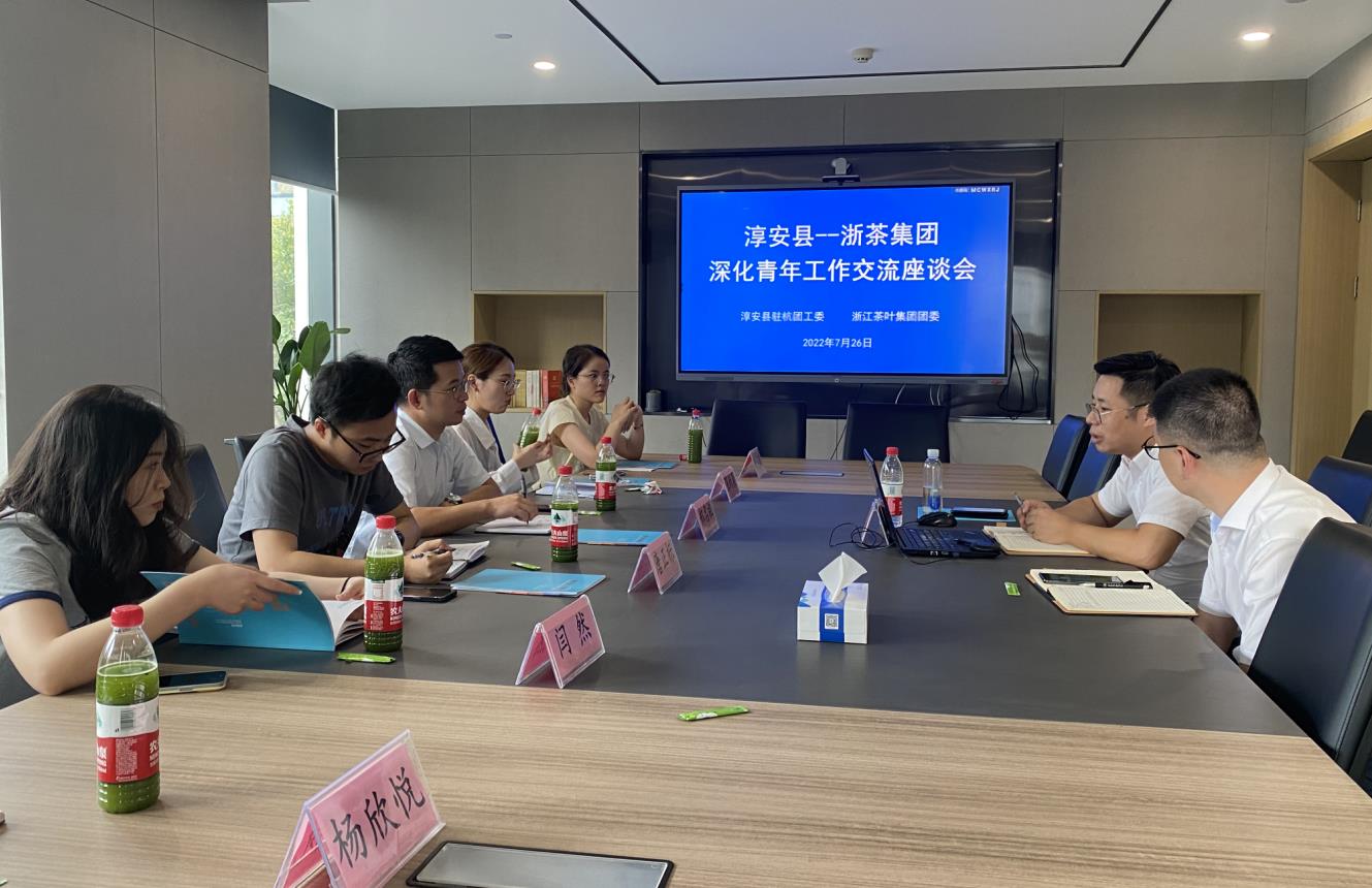 开云（中国）官方团委与淳安县驻杭团工委开展联建交流